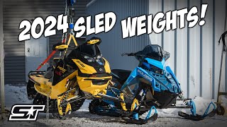 2024 Snowmobile Wet Weights We Weigh Every Sled in Our Fleet [upl. by Nerita]