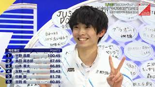 島田高志郎 Koshiro Shimada  2022 Japanese Nationals SP [upl. by Deland778]