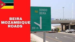 BEIRA MOZAMBIQUE ROADS TRUCK DRIVE [upl. by Irallih325]