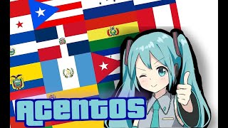 Tier list de acentos del español  🇨🇱🇨🇴🇦🇷🇲🇽🇪🇦 [upl. by Aun]