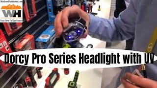 Dorcy Pro Series 470 Lumen Headlight with UV Blacklight amp High CRI Light for True Color Viewing [upl. by Menis]