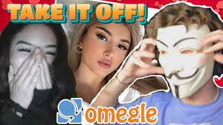 TAKING OFF MY MASK ON OMEGLE Funny Moments [upl. by Loux]