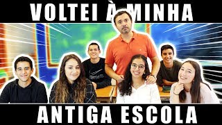 VOLTEI À MINHA ANTIGA ESCOLA [upl. by Adraynek]