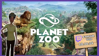 🦁 Planet Zoo  Franchise Zoo  9 weiter gehts am Elefantenhaus Stream VOD 191024 12 [upl. by Gavra977]