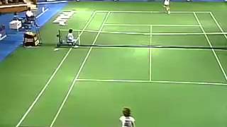 東レPPOテニス 1986年 グラフ初優勝 [upl. by Navets]