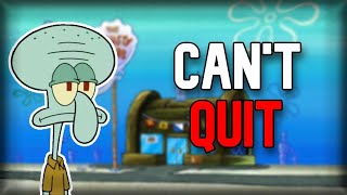 Why Cant Squidward ESCAPE his job [upl. by Roumell32]