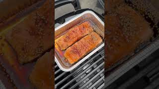 🥦 BIMI MET ZALM VAN DE BBQ 🔥 bbq [upl. by Verras]