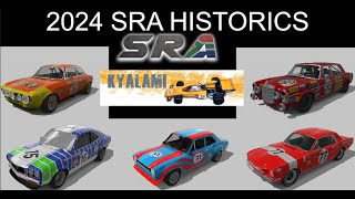 SRA 2024 HISTORICS ROUND 1 [upl. by Eireva]