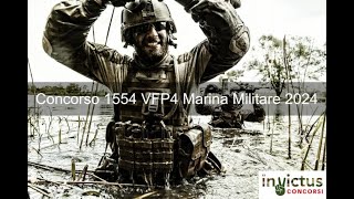 Concorso 1554 VFP4 Marina Militare 2024 [upl. by Olinde]