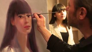 video lesson quotReceptions how paint the portraitquot  Igor Sakharov [upl. by Attenrad]