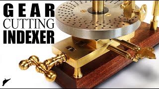 Homemade Gear Cutting Indexer [upl. by Ellimaj]