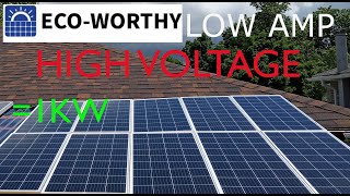 1KW from 100 watt Solar Panels [upl. by Inverson]