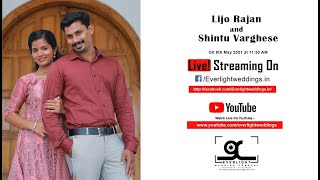 WEDDING  LIJO RAJAN amp SHINTU VARGHESE  LIVE [upl. by Shiau]