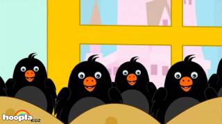 Sing A Song Of Six Pence Song  HooplaKidz Nursery Rhymes amp Kids Songs [upl. by Otxis949]