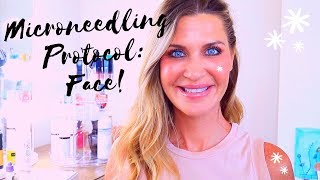 MicroneedlingCIT at HOME Facial protocol 2019  Demo  Tips [upl. by Chrisy74]