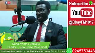 Must Watch Full One On One Interview With Nana Kwame Bediako Cheddar On Okay 1017 Fm 16042024 [upl. by Ballard]