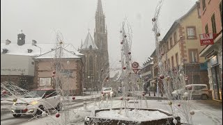 Neige en Normandie  Bretagne  Grand Est  lEvolution de la situation pour le Vendredi 22 Novembre [upl. by Slavic]