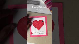 Cute gift ideas🤍 shorts diy giftideas [upl. by Constantino200]