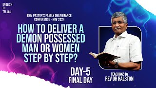 🔴🅻🅸🆅🅴 BEM PASTORS FAMILY DELIVERANCE CONFERENCE  NOV 2024  DAY4  SESSION3 REVDRRALSTON [upl. by Vitoria]