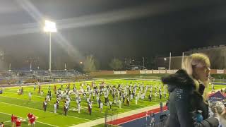 Catawba Band Day  Pregame Sequence wCombined High Schools 11162024 [upl. by Yttik]