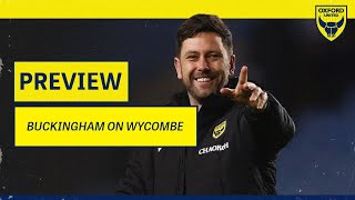 PREVIEW Des Buckingham on Wycombe away [upl. by Cope]