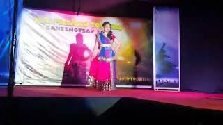 Kalpana Kothari  Solo dance performance  Mummys dance championship Kalpataru Towers Ganesha Utsav [upl. by Ninnetta215]