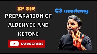 ALDEHYDE KETONE amp CARBOXYLIC ACID LECTURE 3  Preparation of aldehyde and ketone JEE NEET [upl. by Rosenkrantz]