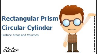 💯 The Surface Area of Prisms and Cylinders Explained with Examples [upl. by Lasonde]