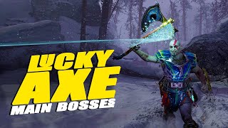 Lucky Leviathan Axe 😯 Main Bosses  God Of War Ragnarok [upl. by Bryant606]