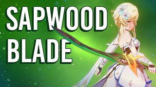 How to Get Sapwood Blade An Amazing 4star Weapon in Genshin Impact [upl. by Duahsar]