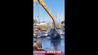 Dredging Operation at Marina [upl. by Cristiano414]