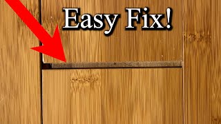 How to Easily Fix Gap in Laminate Floor Boards [upl. by Naol]