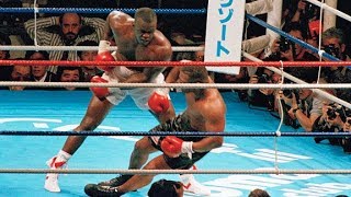 Mike Tyson first defeat agains James quotBusterquot Douglas Highlights [upl. by Iaj]