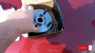 Chevy Cobalt wheel bearing replacement [upl. by Atsahc458]