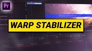 How To STABILIZE your SHAKY FOOTAGE Premiere Pro Tutorial [upl. by Loydie]