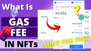 What is Gas Fee in NFTs How To Sell NFTs Without Gas Fee On Opensea Gas Fee Explained In Hindi [upl. by Saenihp]