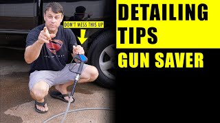 PRESSURE WASHER CARE Gun Saver [upl. by Crean177]