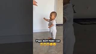 Baby daily exercise make papa healthy adorable very lovely 🥰🥰🥰😆😆 [upl. by Gent772]