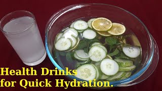 Best Health Drink for Hydration  Morning Drink for Healthy Hearts  Home Remedies for Dehydration [upl. by Nyhagen]