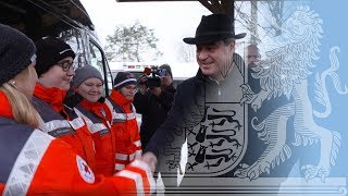 Ministerpräsident Dr Söder besucht Landkreis Bad TölzWolfratshausen  Bayern [upl. by Hull]