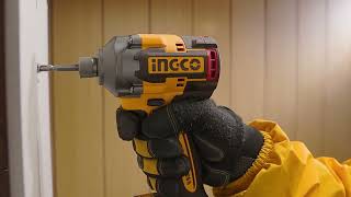 Cordless IMPACT DRIVER 20V  INGCO  CIRLI2028 [upl. by Jarv909]