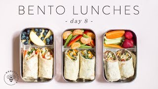 3 Healthier BENTO BOX Lunch Ideas 🐝 DAY 8  HONEYSUCKLE [upl. by Craddock]