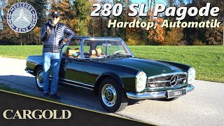 Mercedes 280 SL Pagode 1969 Deutsches Auto mit Historie 1A Driver [upl. by Yadahs778]