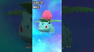 Bulbasaur  Ivysaur  Venusaur  Evolution Pokemon in Scarlet amp Violet pokemon evolution shorts [upl. by Sibylle]