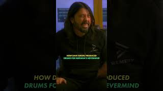 HOW DAVE GROHL PRODUCED DRUMS FOR NIRVANA’S NEVERMIND davegrohl nirvana [upl. by Krischer]