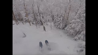 Jay Peak Powder Skiing [upl. by Odlo]