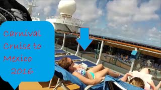 7 Day Cruise To Mexico On The Carnival Miracle 2016 [upl. by Sreip595]