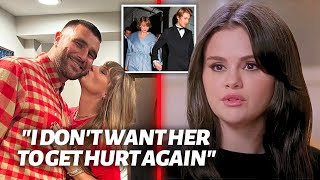 Selena Gomez Is CONCERNED About Taylor Swift Dating Travis Kelces [upl. by Wilow887]