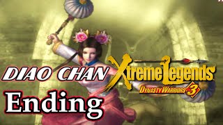 Dynasty Warriors 3 Xtreme Legends 100 Diao Chan  ENDING  Diao Chans Escape [upl. by Chan291]