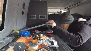 VW T6 Campervan Build  Condensed Version [upl. by Remus]